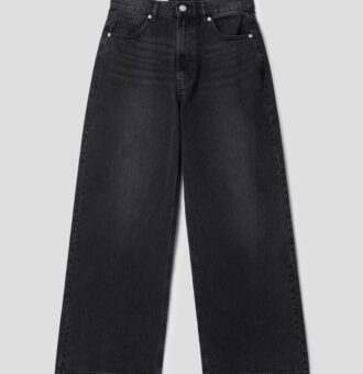 8seconds Low Rise Wide Denim Pants Black