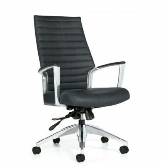 Accord High Back Modern Office Chair, Gray
