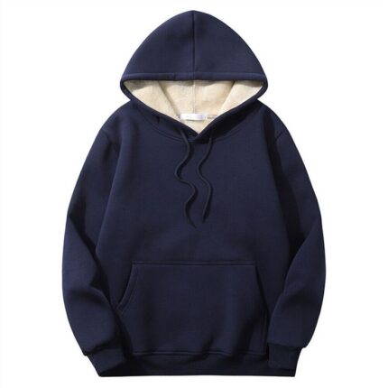 Faux Sherpa Hoodie Workout Top