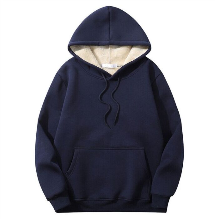 Faux Sherpa Hoodie Workout Top