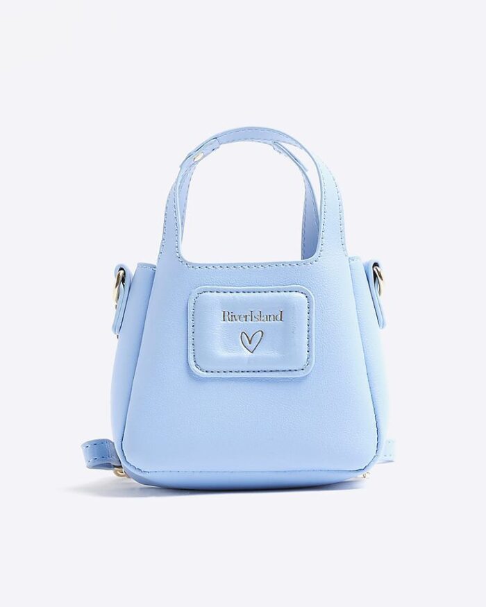 River Island Girls Blue Mini Cross Body Tote Bags