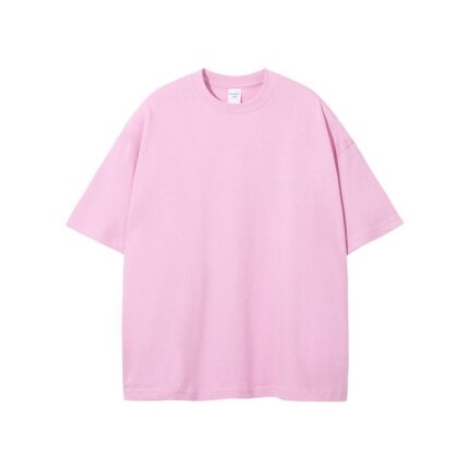 Summer Oversized Basic baby pink Tee