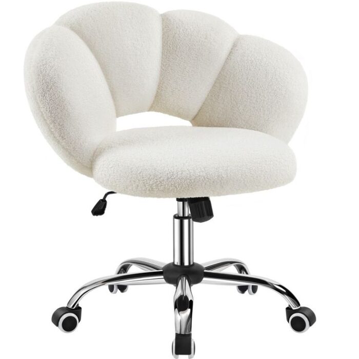 Yaheetech Boucle Upholstered Rolling