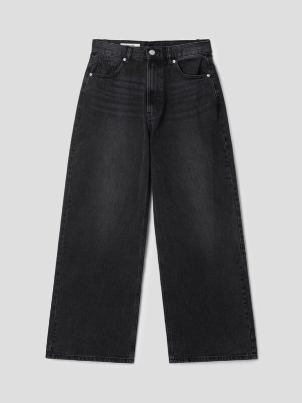 8seconds Low Rise Wide Denim Pants Black - Image 1
