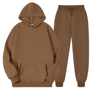 Casual Pullover Solid Color Tracksuit