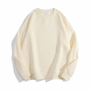 Casual O-Neck Cotton Sweatshirt