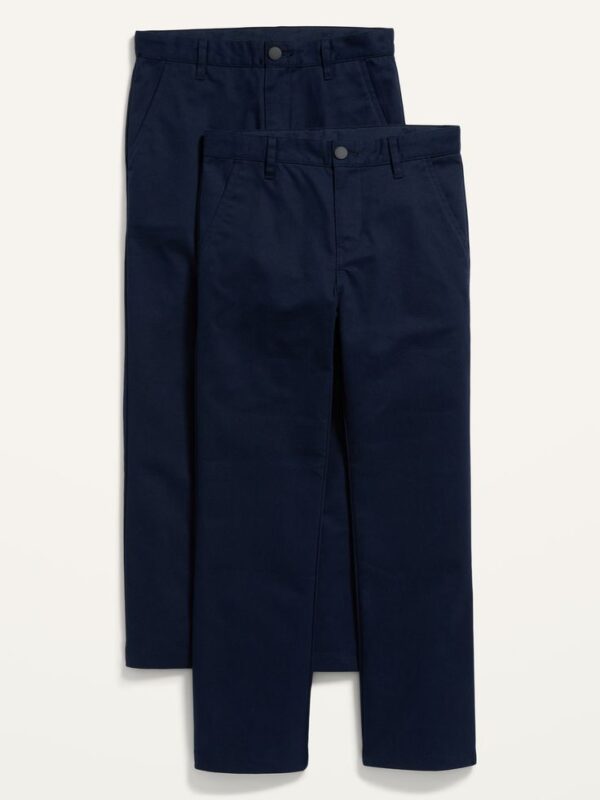 Kids' Uniform Built-In Flex Straight Pants - Image 1