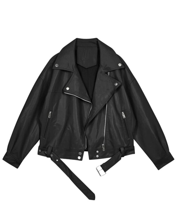 Leather Jacket Lapel Collar