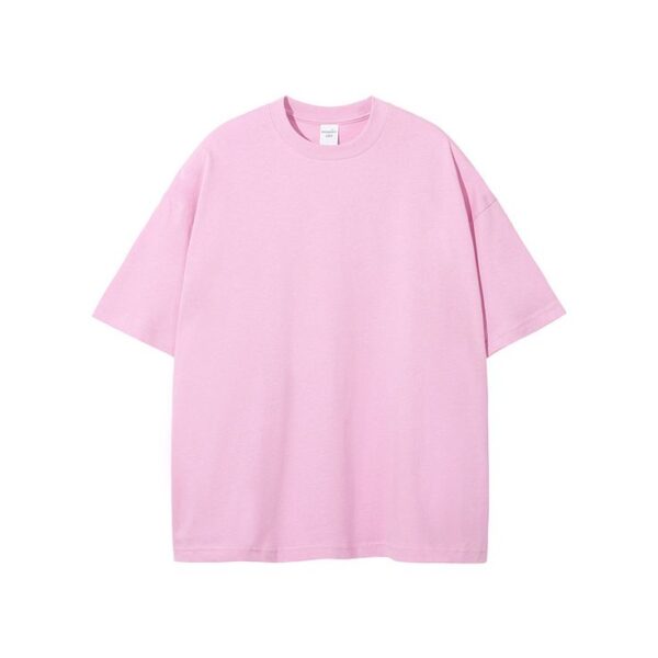 Summer Oversized Basic baby pink Tee - Image 1