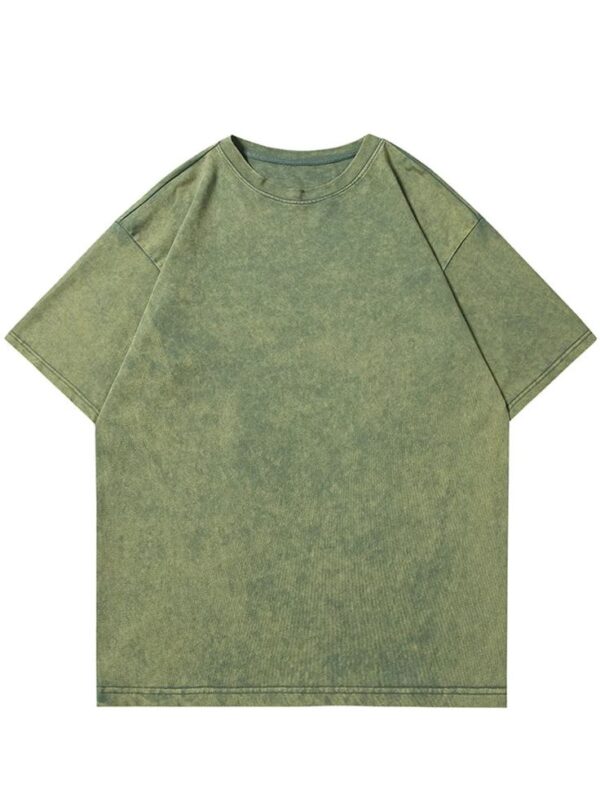 Washed Tee - Blue - Image 1