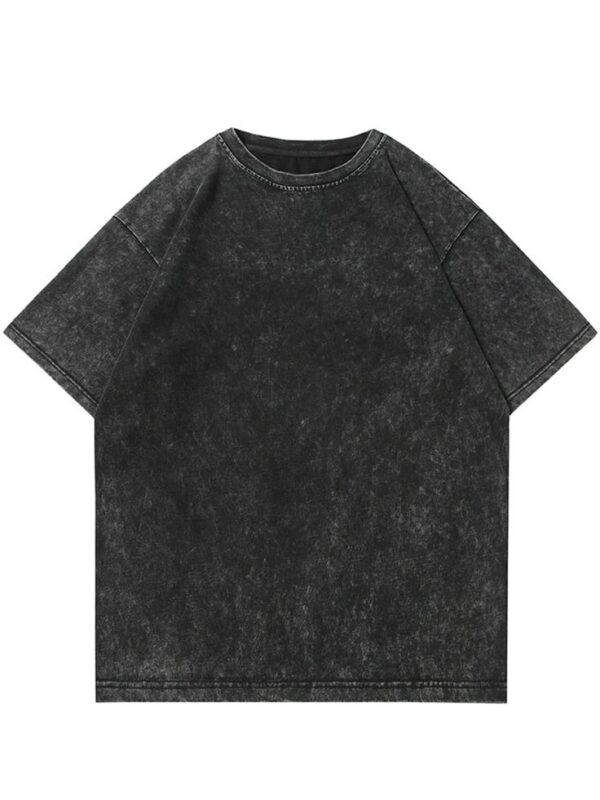 Washed Tee - Blue black - Image 1