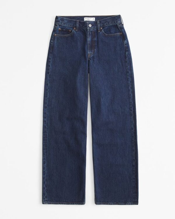 Women's Low Rise Ultra Loose Jean in Dark Marble - Image 1
