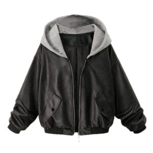 Faux Leather Jacket Vintage